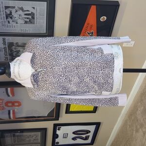 Animal Print Jacket, zippered